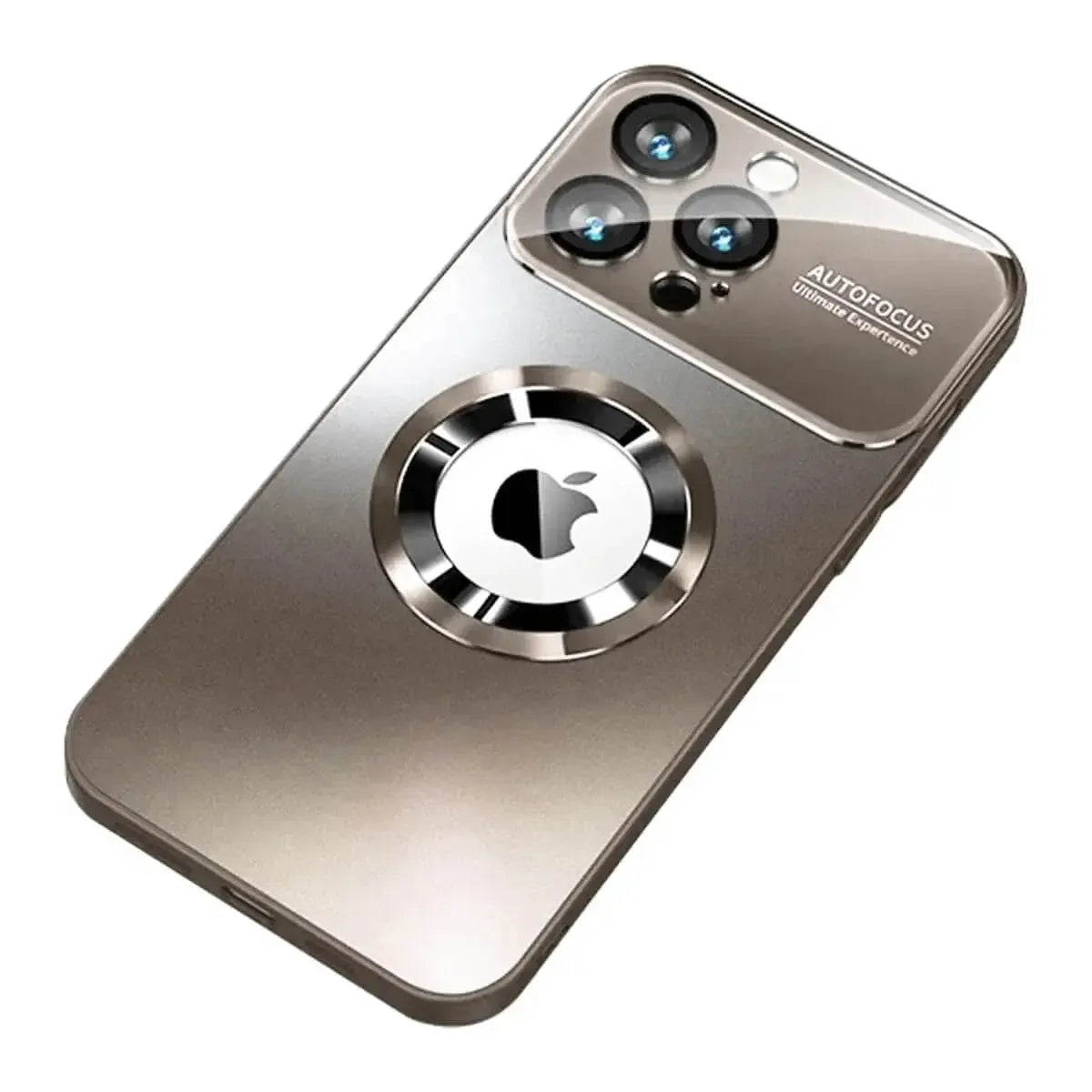 Buy Titanium Metallic Color Magnetic Case for iPhone Case for Magsafe Wireless Charging Case,Hayden at Caseles-iPhone 16 Pro Max, Gray