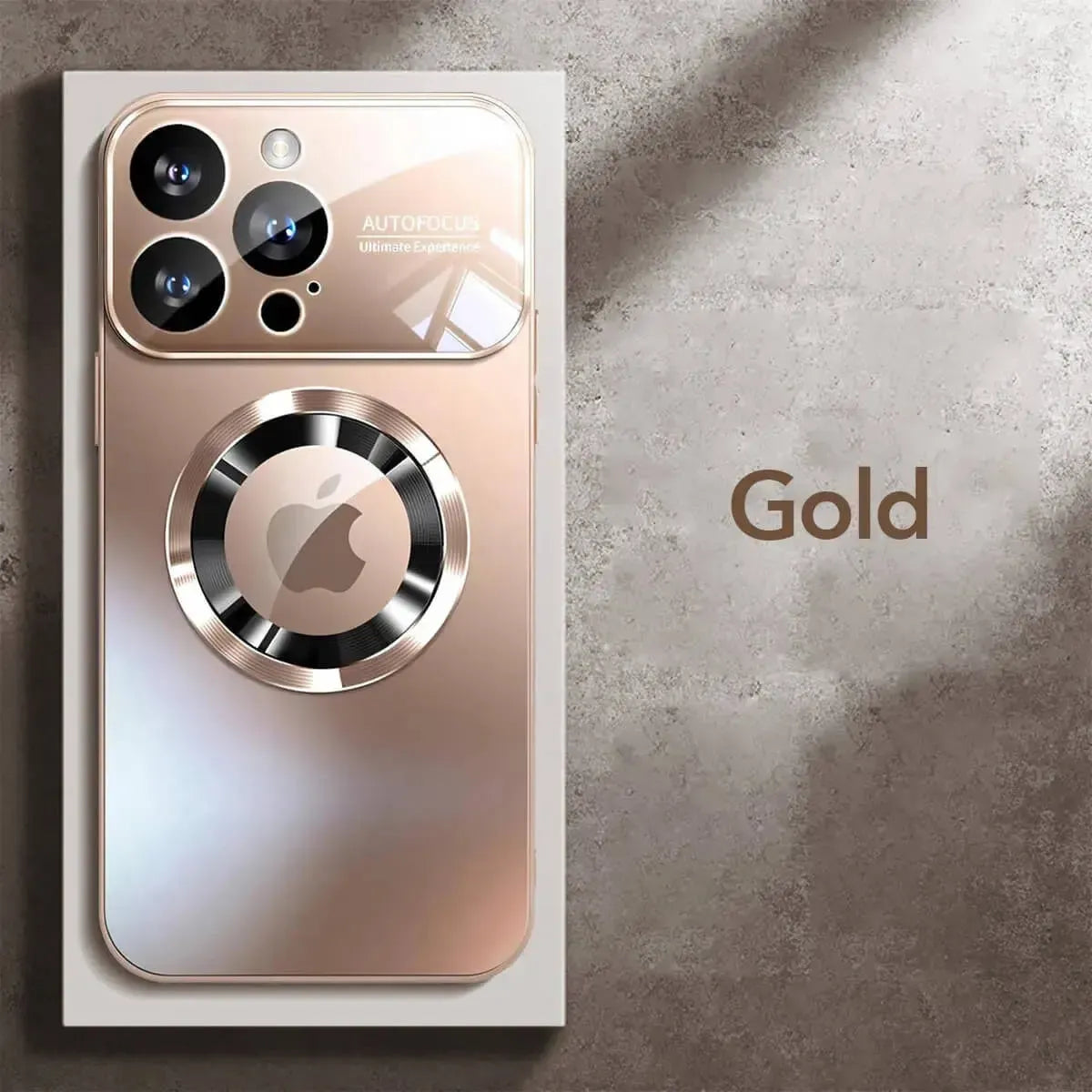 Buy Titanium Metallic Color Magnetic Case for iPhone Case for Magsafe Wireless Charging Case,Hayden at Caseles-iPhone 16 Pro Max, Gray