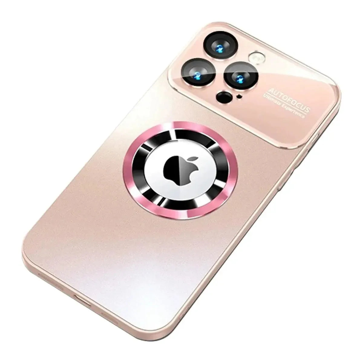 Buy Titanium Metallic Color Magnetic Case for iPhone Case for Magsafe Wireless Charging Case,Hayden at Caseles-iPhone 16 Pro Max, Black