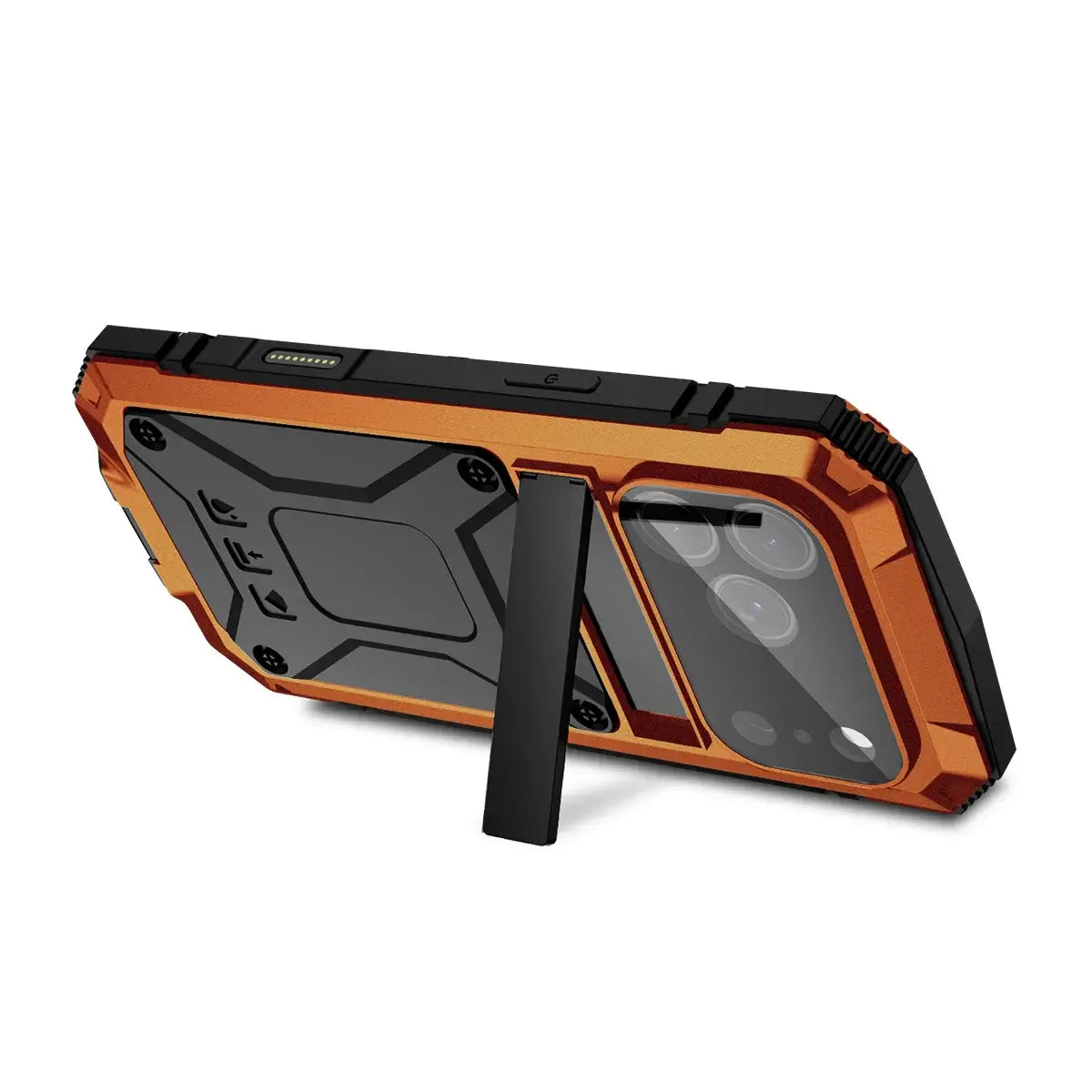 Buy Titanium Metallic Color Magnetic Case for iPhone Case for Magsafe Wireless Charging Case,Howard at Caseles-iPhone 17 Pro Max, Black