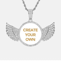 CUSTOM WINGED PENDANT