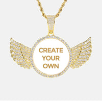 CUSTOM WINGED PENDANT