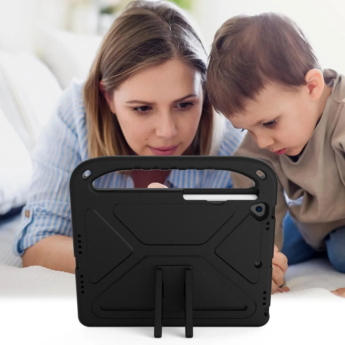Buy iPad Case for Kids Easy Grab, Multicolor, Wipeable & Worry-Free: Messes Slide Right Off This Super Parent Sidekick - iPad Case for Kids Easy Grab at Caseles-iPad Air 11 (2025 11 inch), Blue