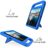 Buy iPad Case for Kids Easy Grab, Multicolor, Wipeable & Worry-Free: Messes Slide Right Off This Super Parent Sidekick - iPad Case for Kids Easy Grab at Caseles-iPad Air 11 (2025 11 inch), Blue