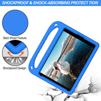 Buy iPad Case for Kids Easy Grab, Multicolor, Wipeable & Worry-Free: Messes Slide Right Off This Super Parent Sidekick - iPad Case for Kids Easy Grab at Caseles-iPad Air 11 (2025 11 inch), Blue