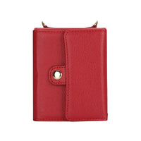 Buy Motorola Moto Razr Crossbody Wallet Case, RFID Blocking Leather Cover with Detachable Strap & Card Slots - IRIS at Caseles-Motorola Razr Ultra (2025), Black