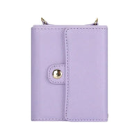 Buy Motorola Moto Razr Crossbody Wallet Case, RFID Blocking Leather Cover with Detachable Strap & Card Slots - IRIS at Caseles-Motorola Razr Ultra (2025), Black