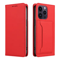 Buy Caseles Magnetic Folio Wallet Phone Case, Premium Leather, Credit Card Holder, Magnetic Closure, Flip Kickstand Shockproof Case,Jacob at Caseles-iPhone 16 Pro Max, Black