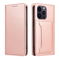 Buy Caseles Magnetic Folio Wallet Phone Case, Premium Leather, Credit Card Holder, Magnetic Closure, Flip Kickstand Shockproof Case,Jacob at Caseles-iPhone 16 Pro Max, Black