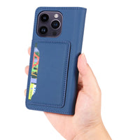 Buy Caseles Magnetic Folio Wallet Phone Case, Premium Leather, Credit Card Holder, Magnetic Closure, Flip Kickstand Shockproof Case,Jacob at Caseles-iPhone 16 Pro Max, Black