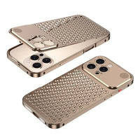 Buy Original Premium Aluminum Alloy Carbon fiber back Cover Metal Light Sturdy Shockproof Protective Case with Camera Lens Protector Film for iPhone,James at Caseles-iPhone 18 Pro Max, Burgundy