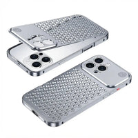Buy Original Premium Aluminum Alloy Carbon fiber back Cover Metal Light Sturdy Shockproof Protective Case with Camera Lens Protector Film for iPhone,James at Caseles-iPhone 18 Pro Max, Burgundy