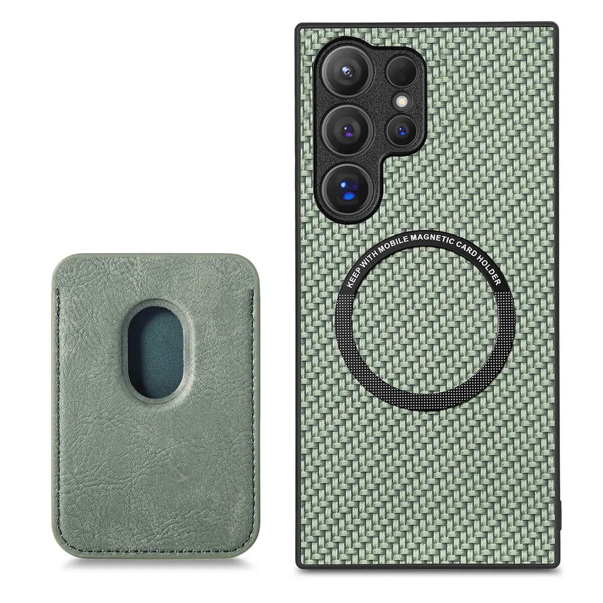 Buy Luxury Leather Galaxy Wallet Case with Magnetic Closure & Card Slot - Jaxson at Caseles-Samsung Galaxy S25 Ultra, Bronze