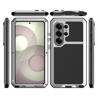 Buy S26 Ultra Metal Case, Waterproof Dustproof Shockproof 3-Proof Cover, Wireless Charging & Heat Dissipation Armor for Samsung S26 Ultra 5G - JONAH at Caseles-Samsung Galaxy S26 Ultra, Black