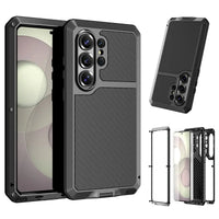Buy S26 Ultra Metal Case, Waterproof Dustproof Shockproof 3-Proof Cover, Wireless Charging & Heat Dissipation Armor for Samsung S26 Ultra 5G - JONAH at Caseles-Samsung Galaxy S26 Ultra, Black