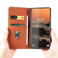Buy Caseles Magnetic Folio Wallet Phone Case, Premium Leather, Credit Card Holder, Magnetic Closure, Flip Kickstand Shockproof Case,Jordan at Caseles-Samsung Galaxy S25 Ultra, Black