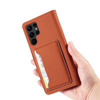 Buy Caseles Magnetic Folio Wallet Phone Case, Premium Leather, Credit Card Holder, Magnetic Closure, Flip Kickstand Shockproof Case,Jordan at Caseles-Samsung Galaxy S25 Ultra, Black