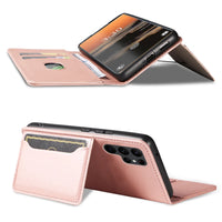 Buy Caseles Magnetic Folio Wallet Phone Case, Premium Leather, Credit Card Holder, Magnetic Closure, Flip Kickstand Shockproof Case,Jordan at Caseles-Samsung Galaxy S25 Ultra, Black