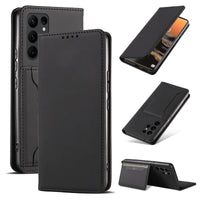 Buy Caseles Magnetic Folio Wallet Phone Case, Premium Leather, Credit Card Holder, Magnetic Closure, Flip Kickstand Shockproof Case,Jordan at Caseles-Samsung Galaxy S25 Ultra, Black