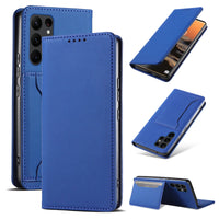 Buy Caseles Magnetic Folio Wallet Phone Case, Premium Leather, Credit Card Holder, Magnetic Closure, Flip Kickstand Shockproof Case,Jordan at Caseles-Samsung Galaxy S25 Ultra, Blue