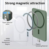 Buy Magnetic Wallet Case with Built-in AirTag Holder, Detachable Card Slot, Kickstand & Full-Body Protection - Josiah at Caseles-iPhone 17 Pro Max, Black