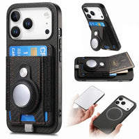 Caseles Magnetic Wallet Case with Built-in AirTag Holder, Detachable Card Slot, Kickstand & Full-Body Protection · Caseles Caseles Magnetic Wallet Case with Built-in AirTag Holder, Detachable Card Slot, Kickstand & Full-Body Protection · Caseles