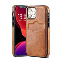 Buy Caseles Luxury Leather Case for iPhone, Ultra-Thin Business Style Phone Cover with TPU Bumper, Camera & Screen Protection, Shockproof and Slim Fit,Kevin at Caseles-iPhone 16 Pro Max, Kevin-Brown