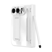 Buy Heavy-Duty Case with Integrated Stylus Slot, Metal CD Camera Ring, Built-In Stand & 360° Drop Defense - KILO at Caseles-iPhone Ultra, Gold