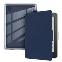 Buy Crystal Clear Case for Kindle Series: Slim Flexible TPU Back Cover, Auto Sleep/Wake - KINDLE CASE at Caseles-Blue, 