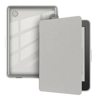 Buy Crystal Clear Case for Kindle Series: Slim Flexible TPU Back Cover, Auto Sleep/Wake - KINDLE CASE at Caseles-Gray, 