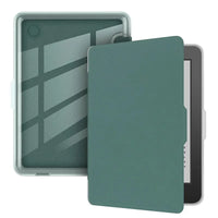 Buy Crystal Clear Case for Kindle Series: Slim Flexible TPU Back Cover, Auto Sleep/Wake - KINDLE CASE at Caseles-Green, 