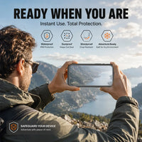 Buy IP68 Waterproof Case with MagSafe Magnetic Ring, Built-In Kickstand & 360° Full-Body Drop Protection - KRONOS at Caseles-iPhone 18 Pro Max, 