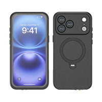 Buy IP68 Waterproof Case with MagSafe Magnetic Ring, Built-In Kickstand & 360° Full-Body Drop Protection - KRONOS at Caseles-iPhone 18 Pro Max, 