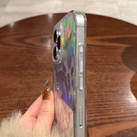 Buy Clear MagSafe Phone Case – Slim & Durable Protection - LEOPARD PRINT CLEAR MAGSAFE CASE at Caseles -iPhone 16 Pro Max, Gold