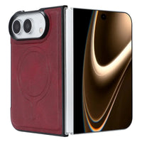 Buy Detachable Magnetic Wallet & Slim Cover with Kickstand Function, 5 Card Slots, High-End PU Leather & Strong MagSafe Adsorption for iPhone Duo - LORN at Caseles-iPhone Duo, Black