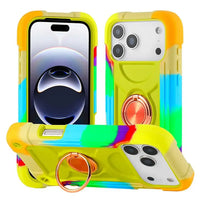 Buy Luxury Cute Phone Case, Shockproof Protective Cover, with Ring Stand,Louay at Caseles-iPhone 17 Pro Max, Louay-Green