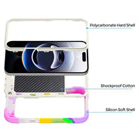 Buy Luxury Cute Phone Case, Shockproof Protective Cover, with Ring Stand,Louay at Caseles-iPhone 17 Pro Max, Louay-Pink
