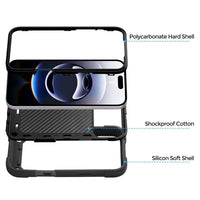 Buy Luxury Cute Phone Case, Shockproof Protective Cover, with Ring Stand,Louay at Caseles-iPhone 17 Pro Max, Louay-Pink