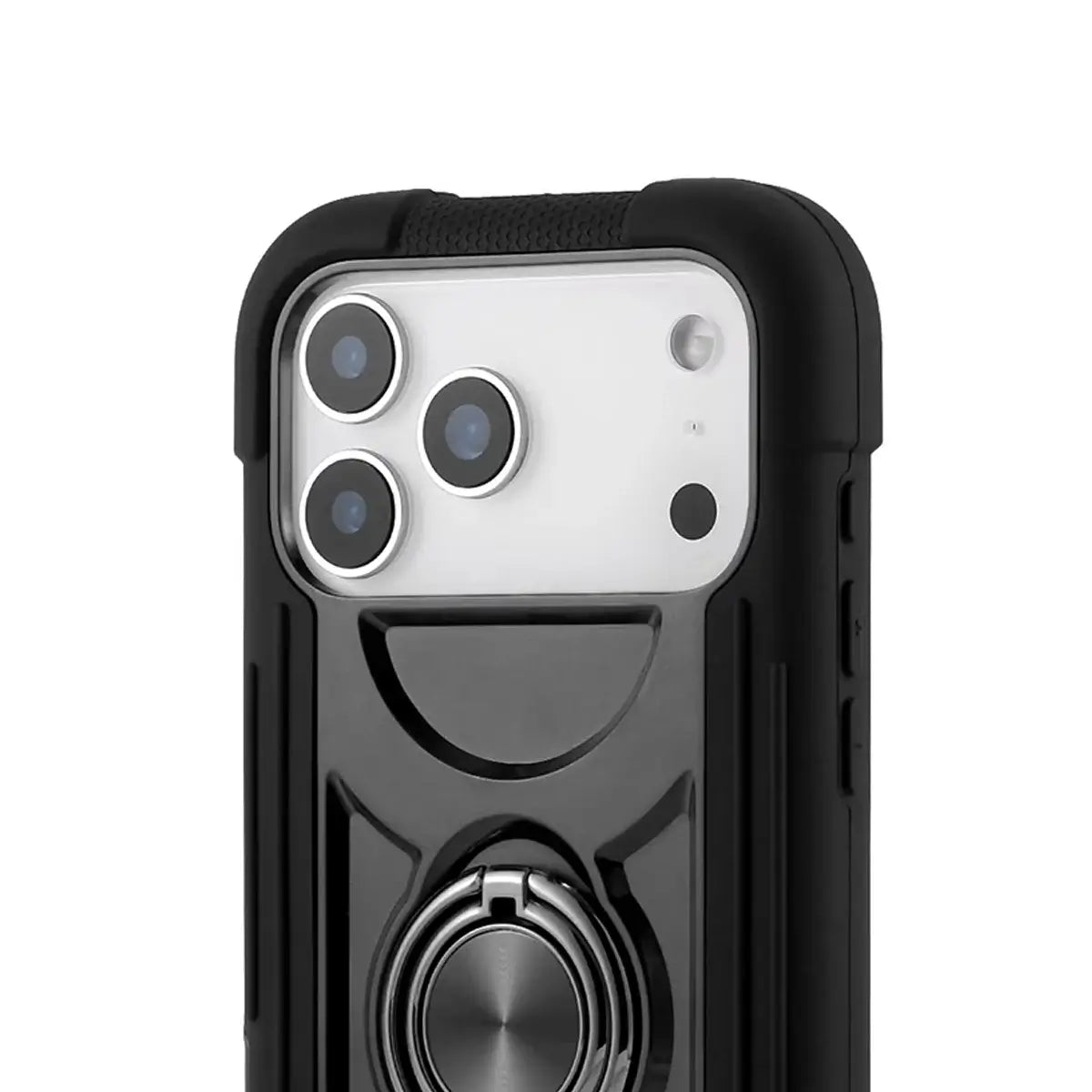 Buy Luxury Cute Phone Case, Shockproof Protective Cover, with Ring Stand,Louay at Caseles-iPhone 17 Pro Max, Louay-Pink