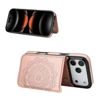 Buy Classic Wallet Phone Case, Credit Card Holder, Leather, Double Magnetic Buttons, Shockproof Case,Maddox at Caseles-iPhone 17 Pro Max, Maddox-Blue