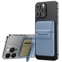 Buy 2-in-1 Magnetic Card Holder with Built-in Kickstand for MagSafe - MAGNETIC CARD HOLDER at Caseles-Black, 