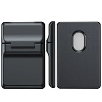 Buy 2-in-1 Magnetic Card Holder with Built-in Kickstand for MagSafe - MAGNETIC CARD HOLDER at Caseles-Black, 