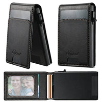 Buy Magnetic Wallet & Phone Stand,Classic Magnetic Card Holder Wallet S2 at Caseles-Brown, 