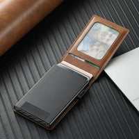 Buy Magnetic Wallet & Phone Stand,Classic Magnetic Card Holder Wallet S2 at Caseles-Brown, 
