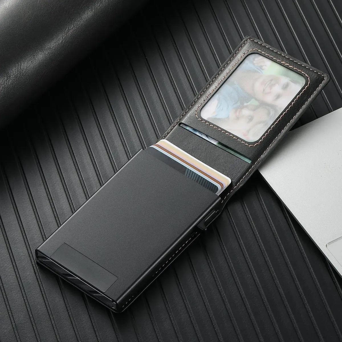 Buy Magnetic Wallet & Phone Stand,Classic Magnetic Card Holder Wallet S2 at Caseles-Brown, 