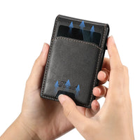 Buy Magnetic Wallet & Phone Stand,Classic Magnetic Card Holder Wallet S2 at Caseles-Brown, 