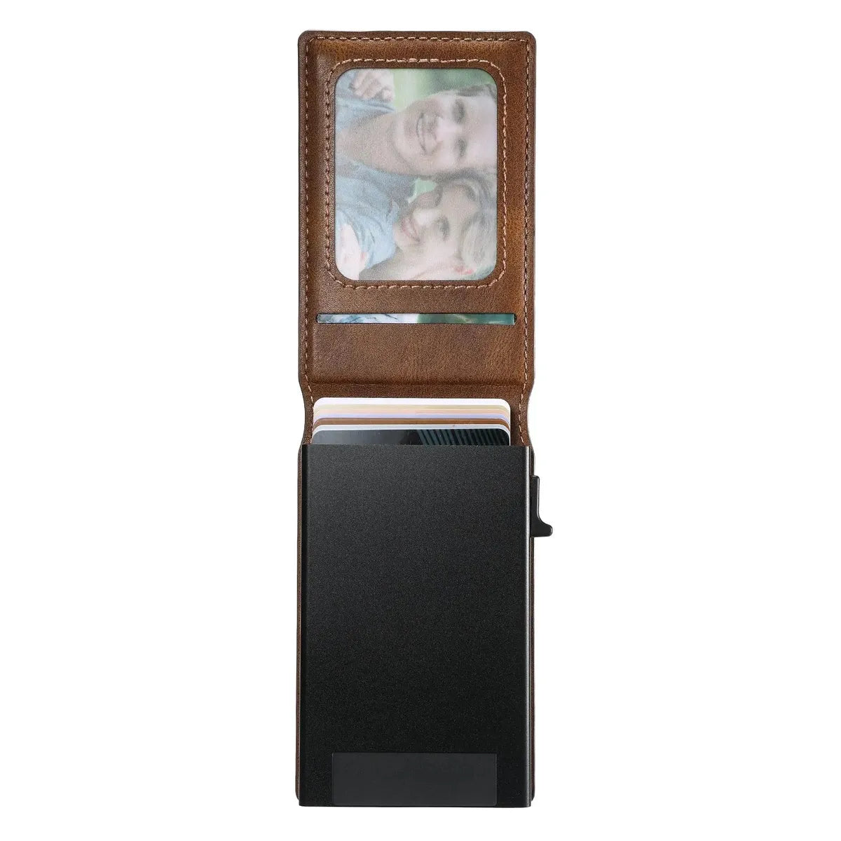 Buy Magnetic Wallet & Phone Stand,Classic Magnetic Card Holder Wallet S2 at Caseles-Brown, 
