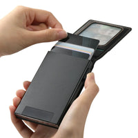 Buy Magnetic Wallet & Phone Stand,Classic Magnetic Card Holder Wallet S2 at Caseles-Brown, 