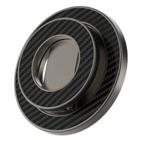 Buy Double Sided Magnetic Phone Ring Holder and 360 Rotating Kickstand Compatible with All MagSafe and Magnetic Smartphones Universal Metal Grip for Gym and Kitchen - MAGRING GRIP at Caseles-Gray, 