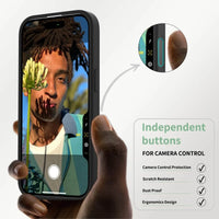 Buy MagSafe iPhone 17 Case with Camera Button, Military-Grade Protection - iPhone MagSafe Clear Case at Caseles -iPhone 17 Pro Max, Black